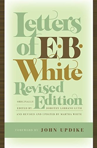 Letters of E.B. White Cover