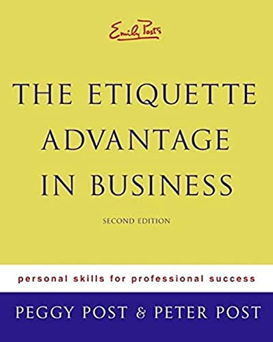 Emily Post's the etiquette advantage in business Cover