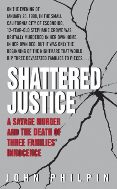 Shattered justice. Cover