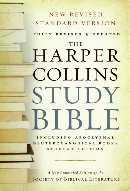 The HarperCollins study Bible Cover