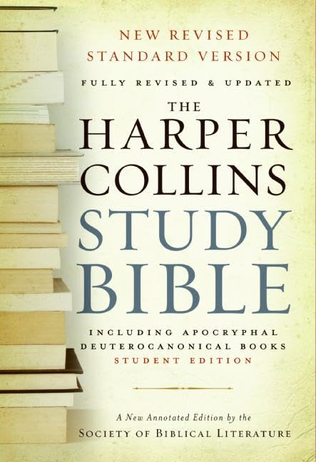 The HarperCollins study Bible Cover