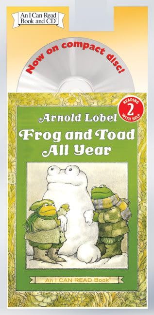 Frog and Toad All Year Book and CD (I Can Read Book 2) Cover