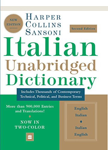 English-Italian, Italian-English Cover