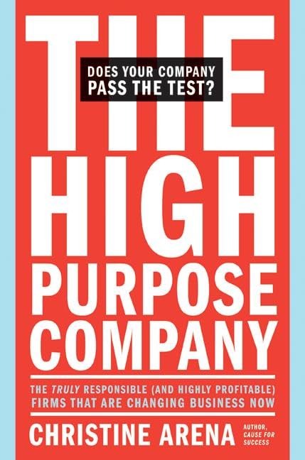 The high-purpose company Cover