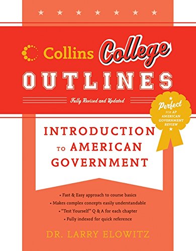 Introduction to American Government (Collins College Outlines) Cover