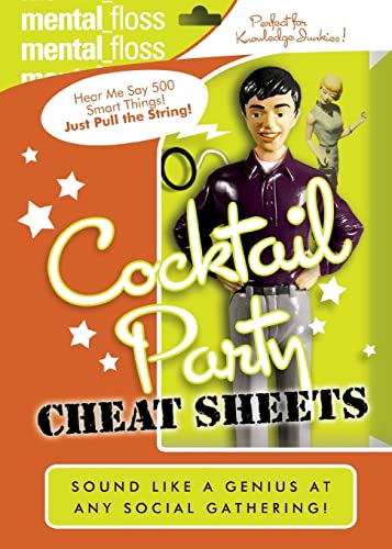 Mental Floss: Cocktail Party Cheat Sheets Cover