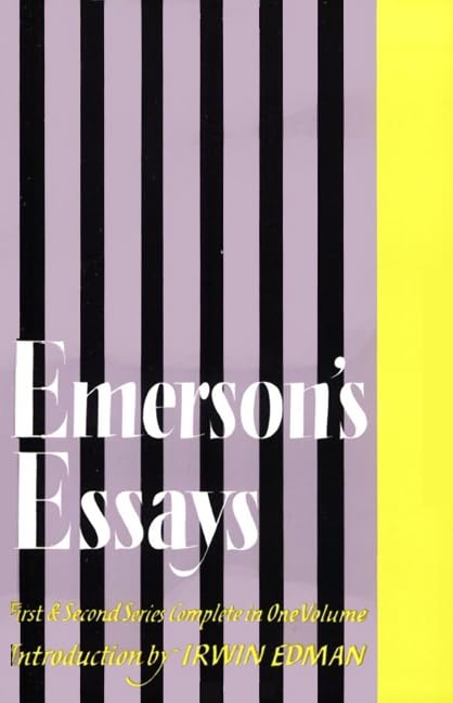 Emerson's Essays Cover