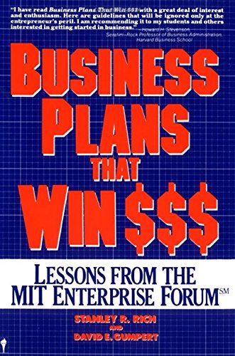 Business plans that win $ $ $. Cover
