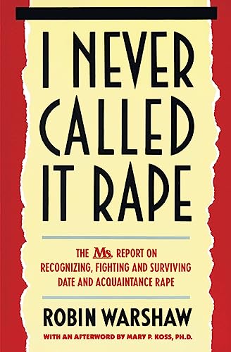 I never called it rape Cover