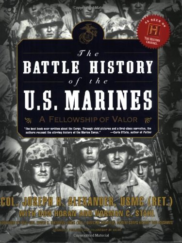 The battle history of the U.S. Marines Cover