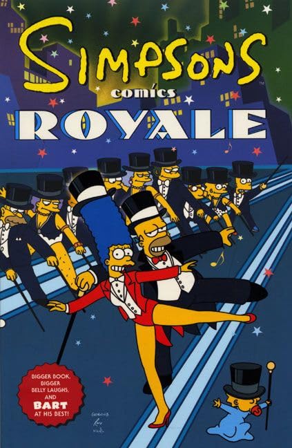 Simpsons comics royale. Cover