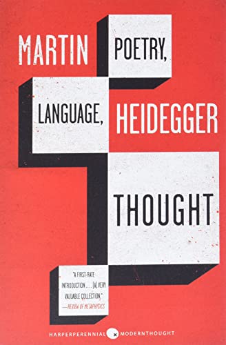 Poetry, language, thought Cover