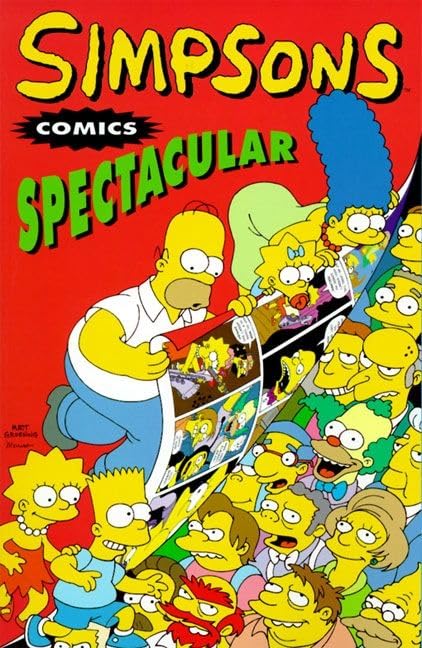 Simpsons comics spectacular Cover