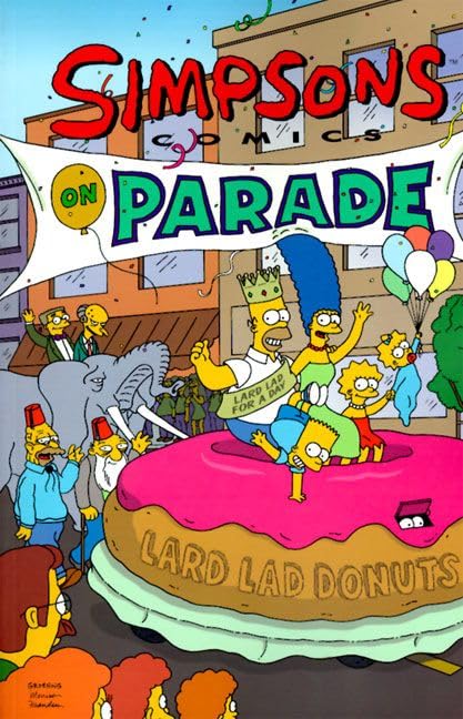 Simpsons Comic on Parade Cover