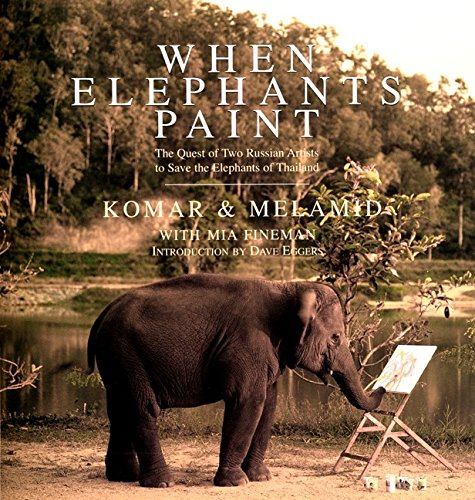 When Elephants Paint Cover