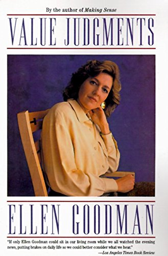Value judgments Cover
