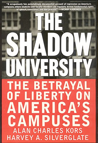 The shadow university Cover