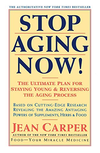 Stop Aging Now! Cover