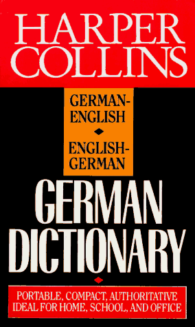 HarperCollins German dictionary Cover
