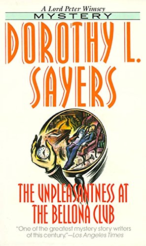 The Unpleasantness at the Bellona Club Cover