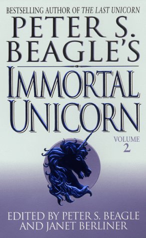 Peter S. Beagle's Immortal Unicorn Cover