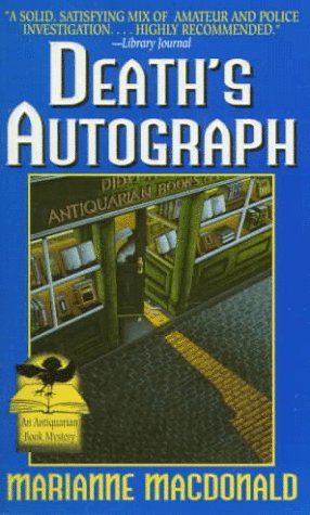 Death's Autograph (Antiquarian Book Mysteries) Cover