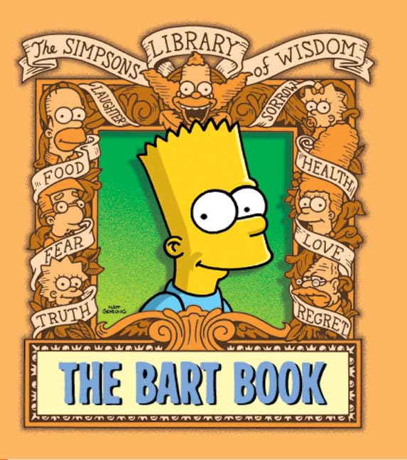 The Bart Book (The Simpsons Library of Wisdom) Cover