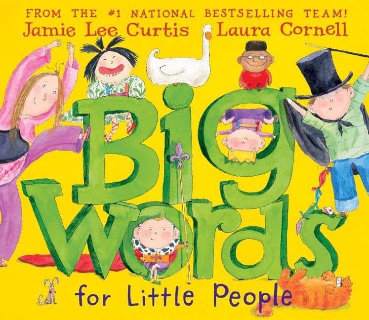 Big Words for Little People: A Funny Picture Book About Vocabulary and Family for Kids (Ages 4-8) Cover