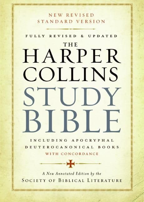 The HarperCollins Study Bible Cover