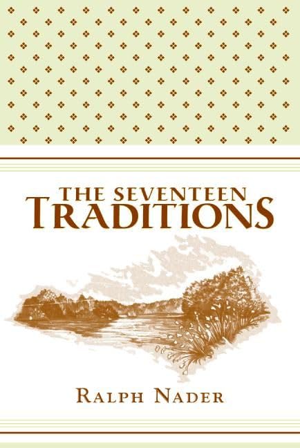 The seventeen traditions Cover