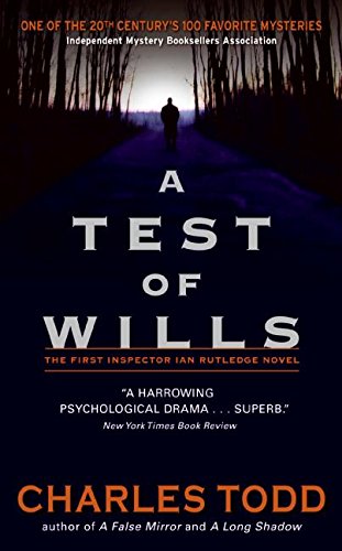 A Test of Wills (Inspector Ian Rutledge Mysteries) Cover