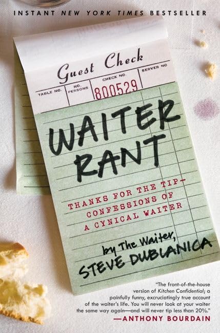 Waiter rant Cover
