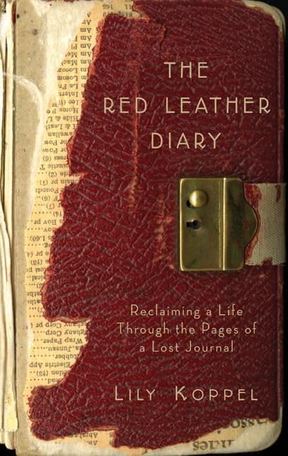 The Red Leather Diary Cover