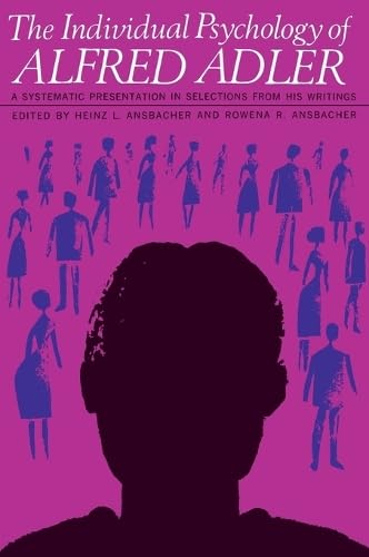 Individual Psychology of Alfred Adler Cover
