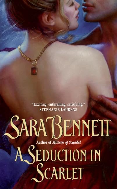 A Seduction in Scarlet (Avon Historical Romance) Cover