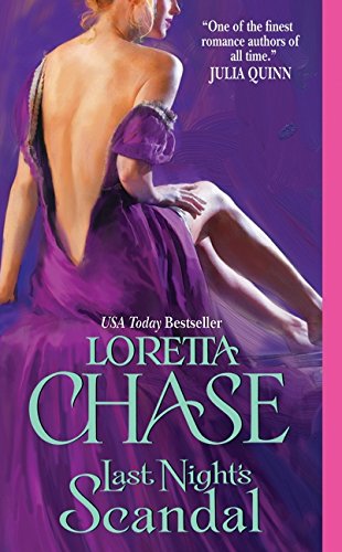 Last Night's Scandal (The Carsington Family Series) Cover