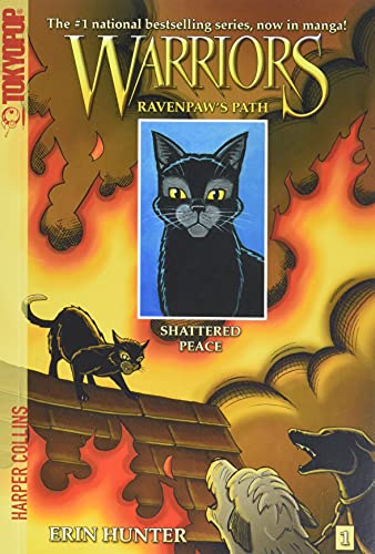 Warriors: Ravenpaw's Path #1: Shattered Peace: A Warriors manga spinoff―Ravenpaw and Barley must defend their farm from rogue cats invading from Twolegplace Cover