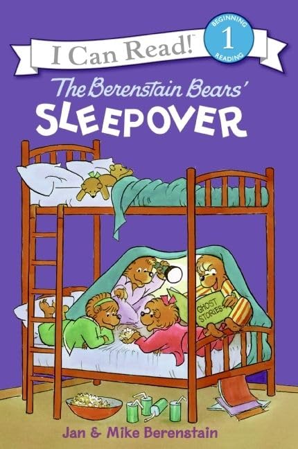 The Berenstain Bears' sleepover Cover