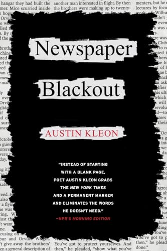 Newspaper Blackout Cover