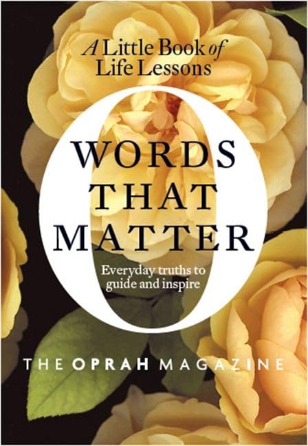 Words That Matter: A Little Book of Life Lessons Cover