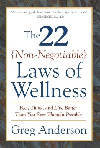 The 22 non-negotiable laws of wellness Cover
