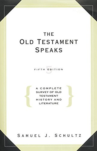 The Old Testament speaks Cover