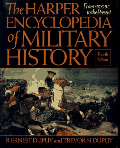 The Harper encyclopedia of military history Cover
