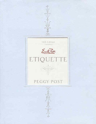 Emily Post's Etiquette. Cover
