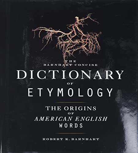 The Barnhart concise dictionary of etymology Cover