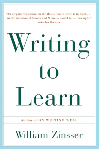 Writing to learn Cover