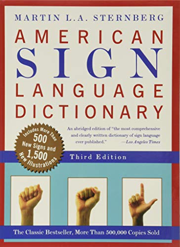 American Sign Language dictionary Cover