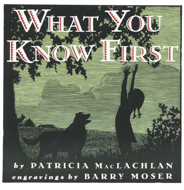 What You Know First (Trophy Picture Books) Cover