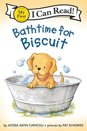 Bathtime for Biscuit (My First I Can Read) Cover