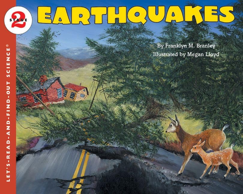 Earthquakes (reillustrated) (Let's-Read-and-Find-Out Science 2) Cover